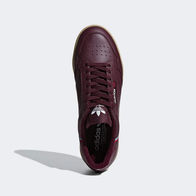 adidas Continental 80 Maroon B41677 Grailify